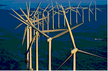 Photo dun parc olien offshore